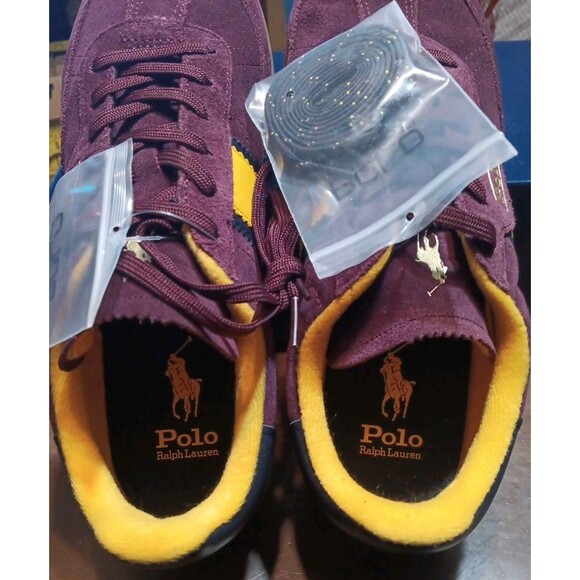 Men\'s Polo Ralph Lauren Heritage Aera Suede Sneaker US 10 D RARE MODEL main image 4
